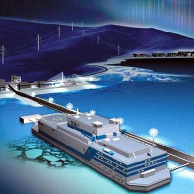 Main arkticnuke plant floating
