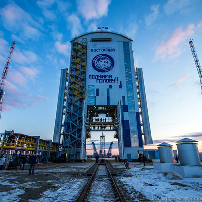 Main the vostochny space centre first launch is ready 10